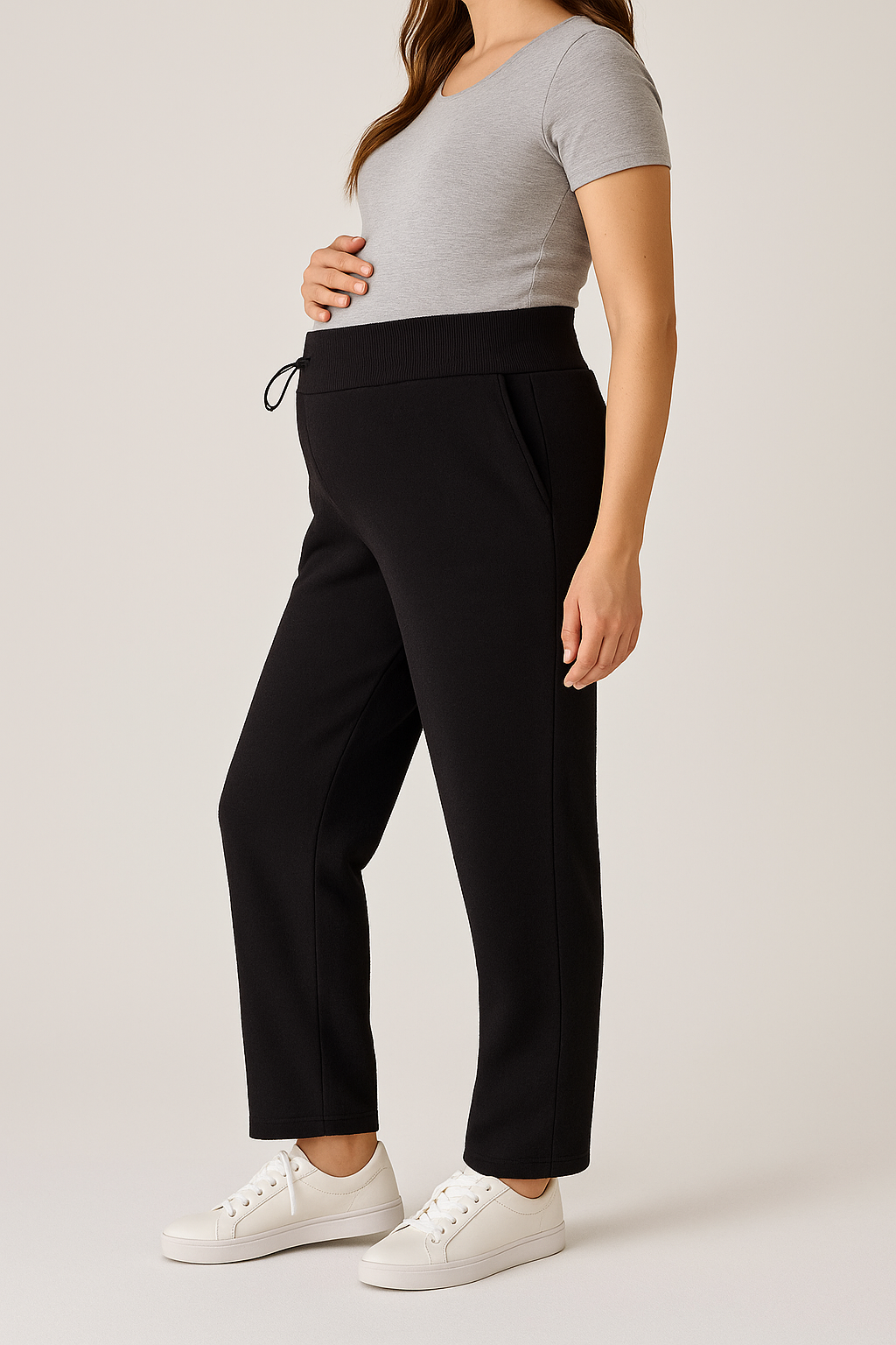 Aurora Maternity thick fleece-lined pants